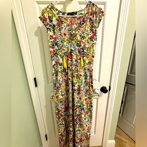 Floral maxi dress - ankle length
